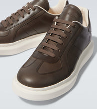 Alexander McQueen Oversized leather sneakers