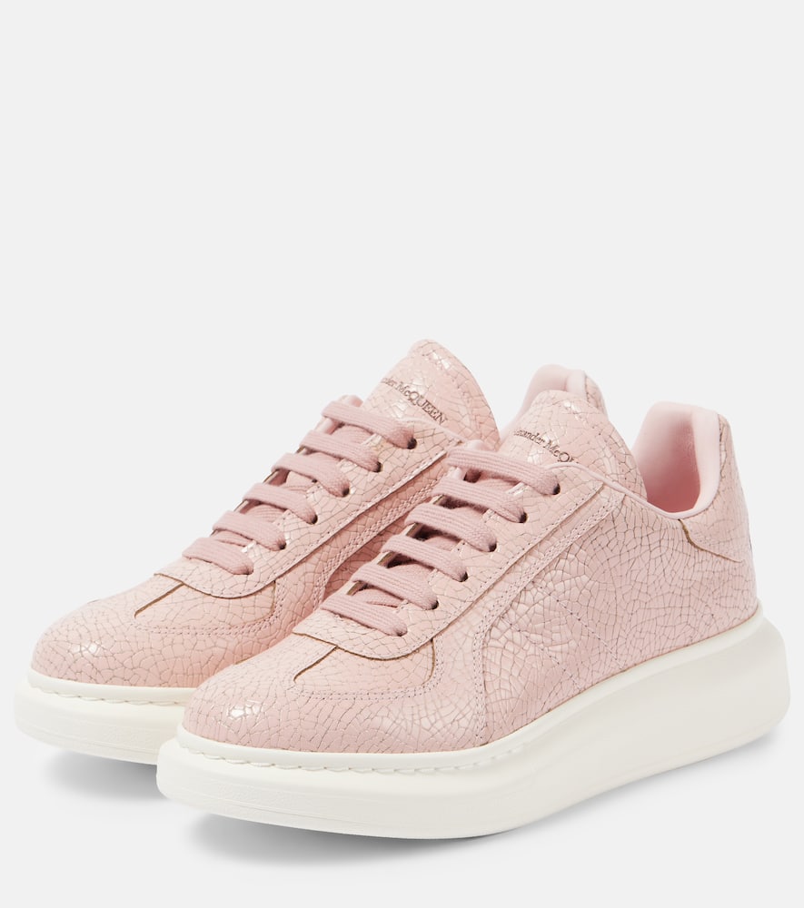Alexander McQueen Oversized leather sneakers
