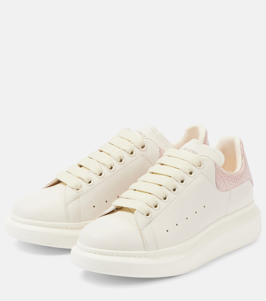 Alexander McQueen Oversized leather sneakers