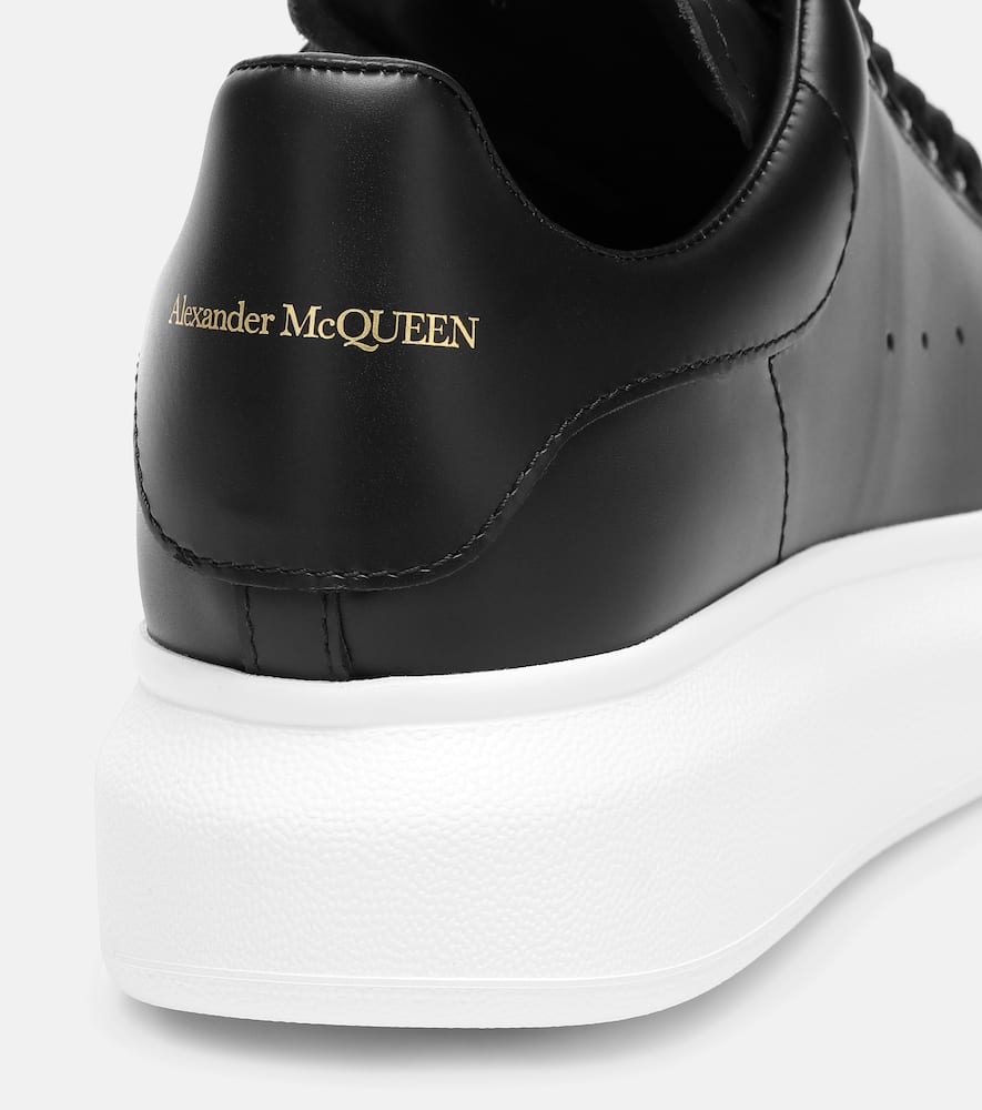 McQueen Oversized leather sneakers