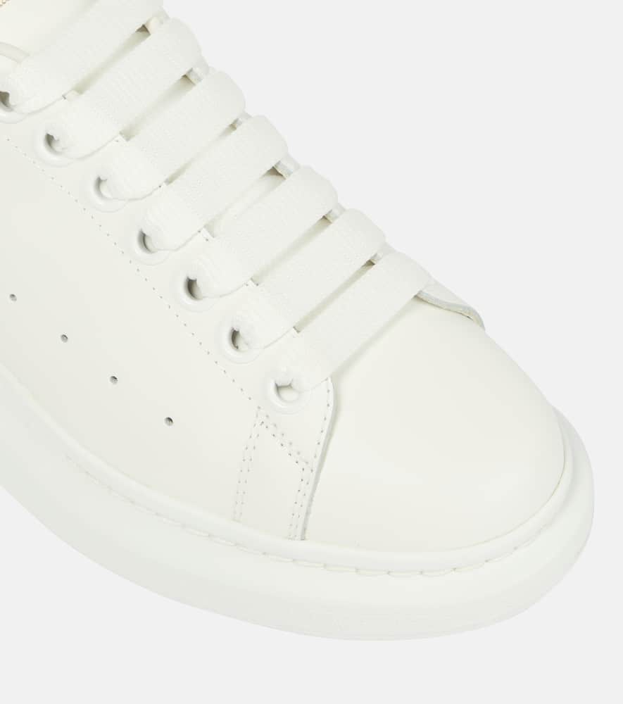 McQueen Oversized leather sneakers
