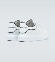 Alexander McQueen Oversized leather sneakers