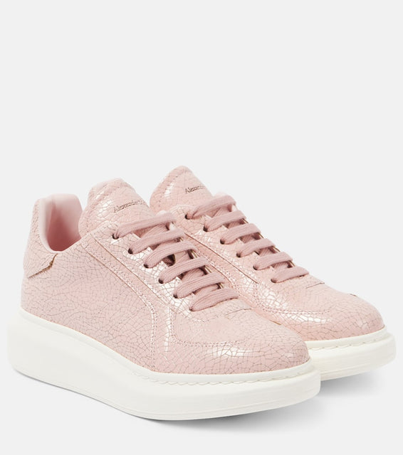 Alexander McQueen Oversized leather sneakers