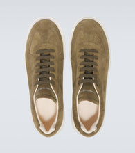 Alexander McQueen Oversized suede sneakers