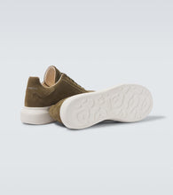 Alexander McQueen Oversized suede sneakers