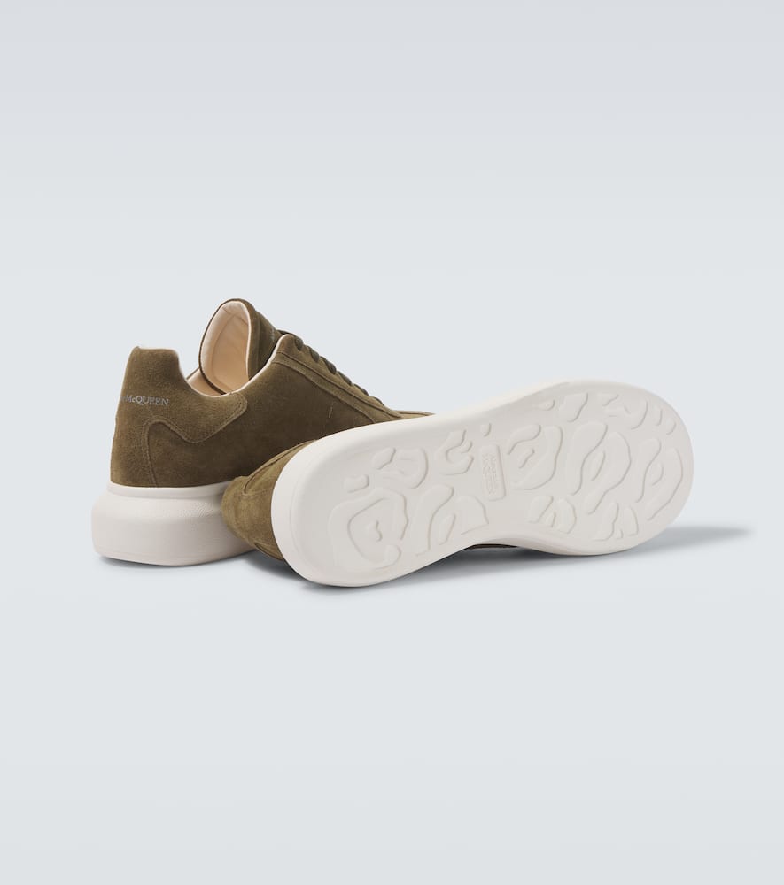 Alexander McQueen Oversized suede sneakers