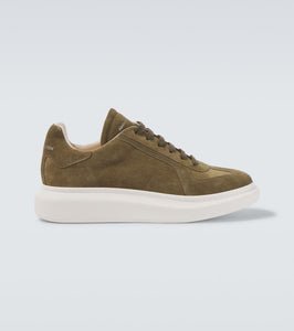 Alexander McQueen Oversized suede sneakers
