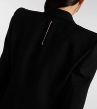 Alexander McQueen Oversized wool blazer