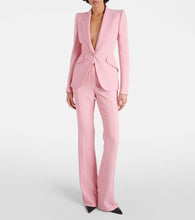 Alexander McQueen Single-breasted cr√É¬™pe blazer