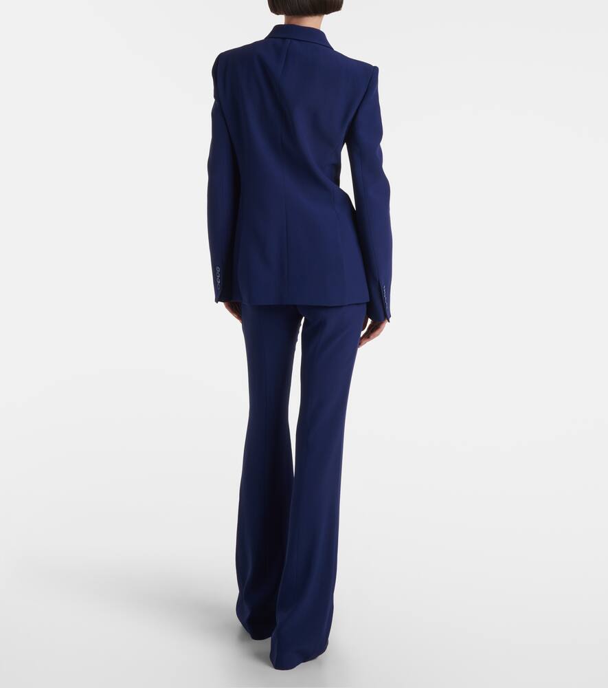 Alexander McQueen Single-breasted cr√É¬™pe blazer