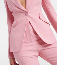 Alexander McQueen Single-breasted cr√É¬™pe blazer