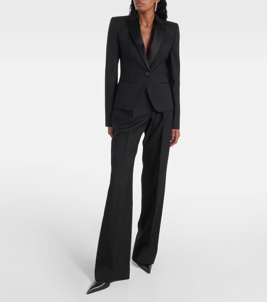 Alexander McQueen Single-breasted wool blazer