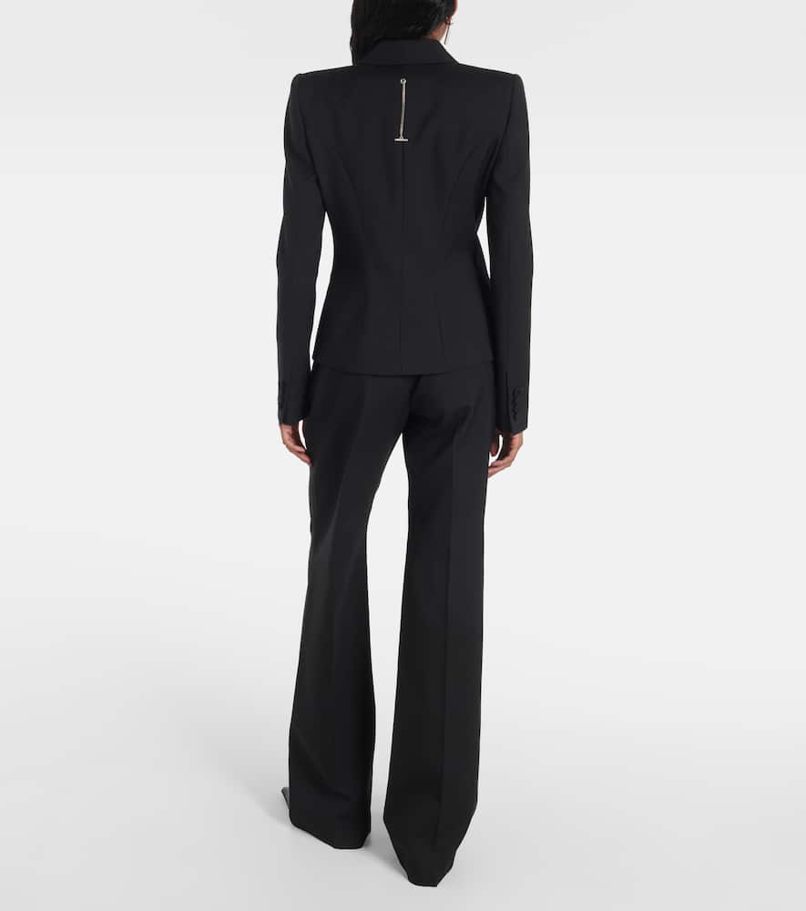 Alexander McQueen Single-breasted wool blazer