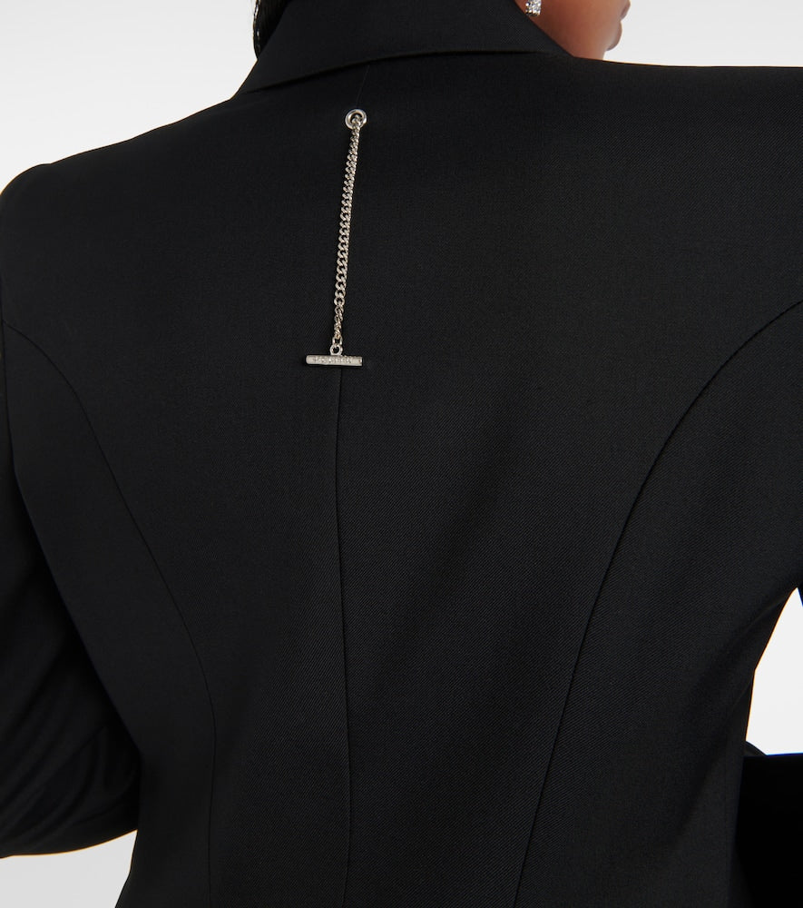 Alexander McQueen Single-breasted wool blazer
