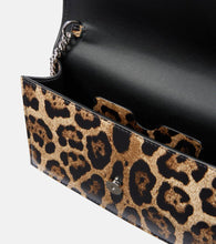 Alexander McQueen Skull Small animal-print crossbody bag