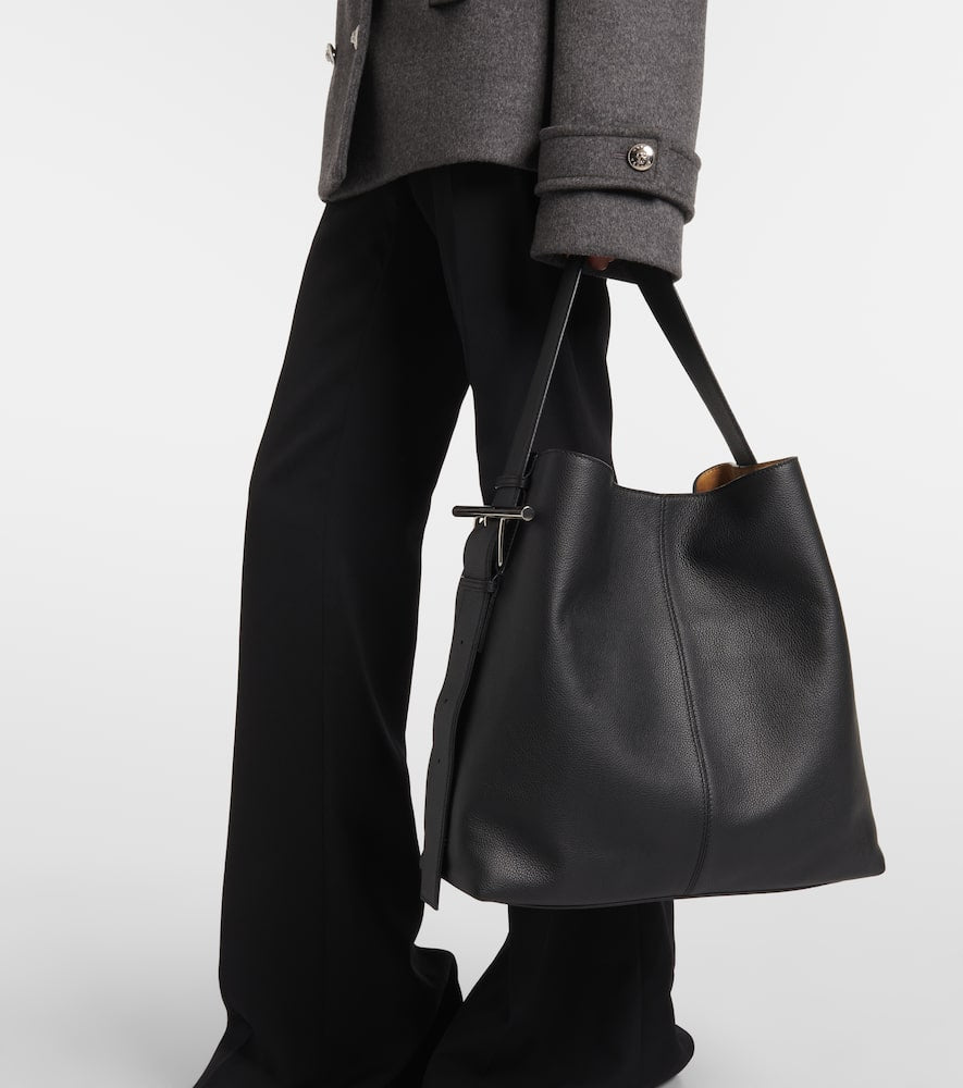 Alexander McQueen T-Bar Sling leather shoulder bag