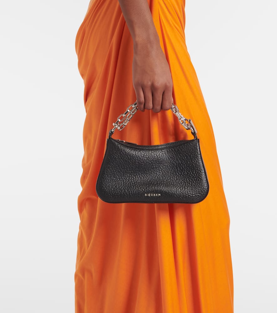 Alexander McQueen T-Bar leather shoulder bag