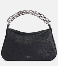 Alexander McQueen T-Bar leather shoulder bag. Shop Alexander McQueen Top-Handle Bags for women now.