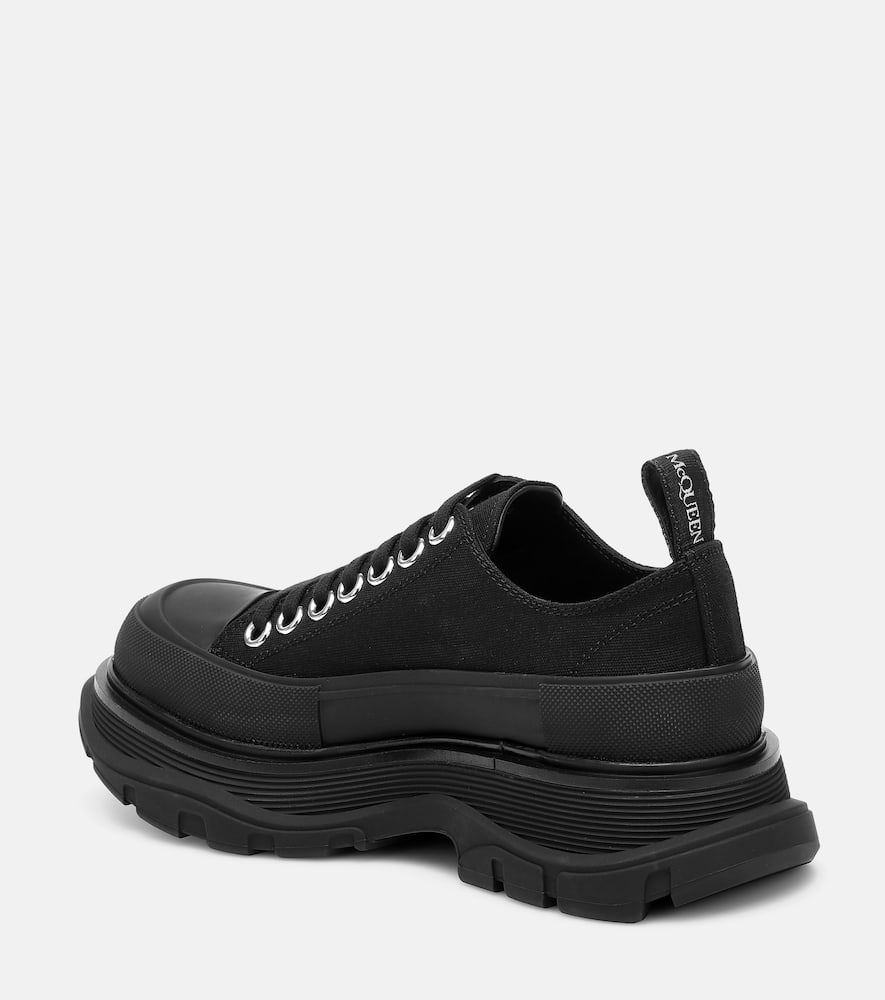 McQueen Tread Slick canvas sneakers