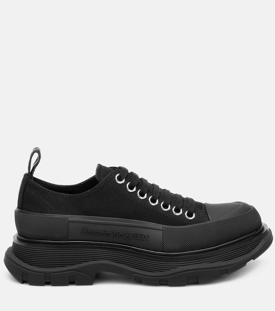 McQueen Tread Slick canvas sneakers