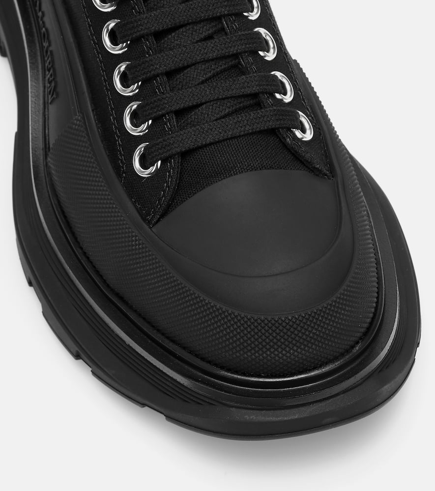McQueen Tread Slick canvas sneakers
