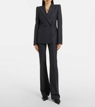 Alexander McQueen Wool and mohair blazer
