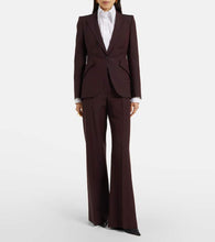 Alexander McQueen Wool and mohair blazer