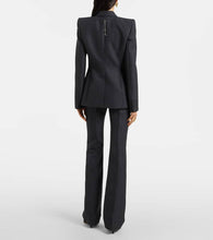 Alexander McQueen Wool and mohair blazer