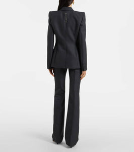 Alexander McQueen Wool and mohair blazer