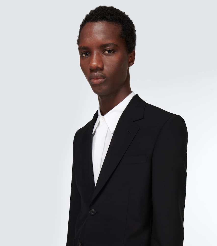 Alexander McQueen Wool and mohair blazer