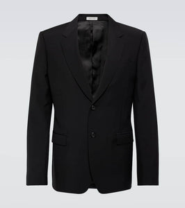 Alexander McQueen Wool and mohair blazer