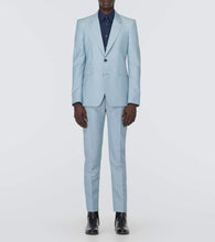 Alexander McQueen Wool and mohair suit jacket