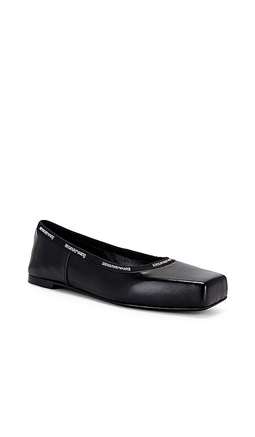 Alexander Wang Billie Flat in Black