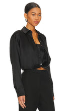 Alexander Wang Button Down With Integrated Cami in Black