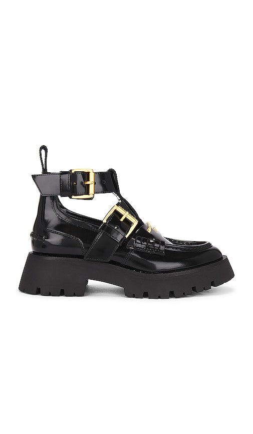 Alexander Wang Carter Lug Ankle Strap Boot in Black - Alexander Wang - Carter Lug - Bottines à bride de cheville - Noir - Alexander Wang Carter 黑色凸耳踝带靴 - Alexander Wang Carter Lug Knöchelriemenstiefel in Schwarz - Alexander Wang Carter 러그 앵클 스트랩 부츠블랙 색상 - Stivaletto con cinturino alla caviglia Alexander Wang Carter Lug in nero