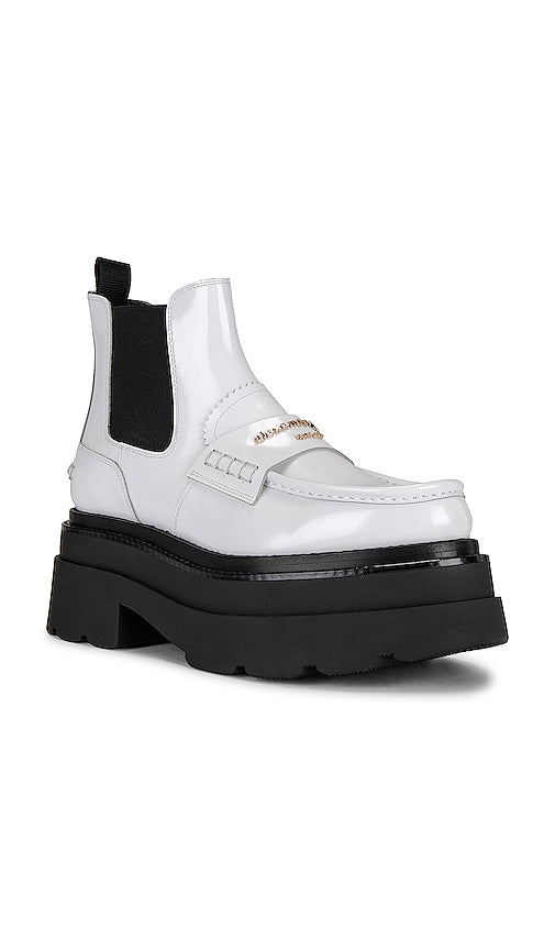 Alexander Wang Carter Platform Boot in White
