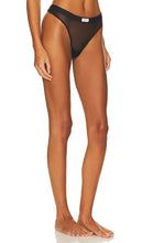 Alexander Wang Classic Thong With Bodywear Label in Black