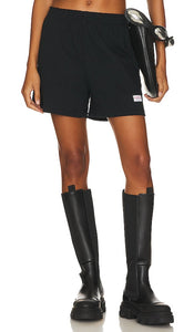 Alexander Wang Elastic Shorts in Black - Alexander Wang Short élastique en noir - Alexander Wang 黑色弹力短裤 - Alexander Wang elastische Shorts in Schwarz - Alexander Wang 엘라스틱 쇼츠 블랙 색상 - Pantaloncini elastici Alexander Wang in nero