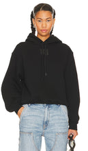 Alexander Wang Essential Hoodie in Black - Alexander Wang Sweat à capuche essentiel en noir - Alexander Wang 黑色 Essential 连帽衫 - Alexander Wang Essential Kapuzenpullover in Schwarz - Alexander Wang 에센셜 후디 블랙 색상 - Felpa con cappuccio Alexander Wang Essential in nero