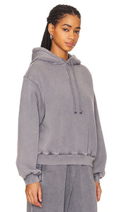 Alexander Wang Essential Hoodie in Grey
