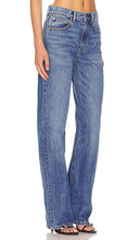 Alexander Wang Ez Mid Rise Relaxed in blue