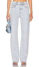 Alexander Wang Ez Mid Rise Relaxed in blue - Alexander Wang Ez taille mi-haute décontractée en bleu - Alexander Wang Ez 中腰休闲牛仔裤 蓝色 - Alexander Wang Ez Mid Rise Relaxed in Blau - Alexander Wang Ez 미드 라이즈 블루 릴렉스드 - Alexander Wang Ez vita media rilassata in blu