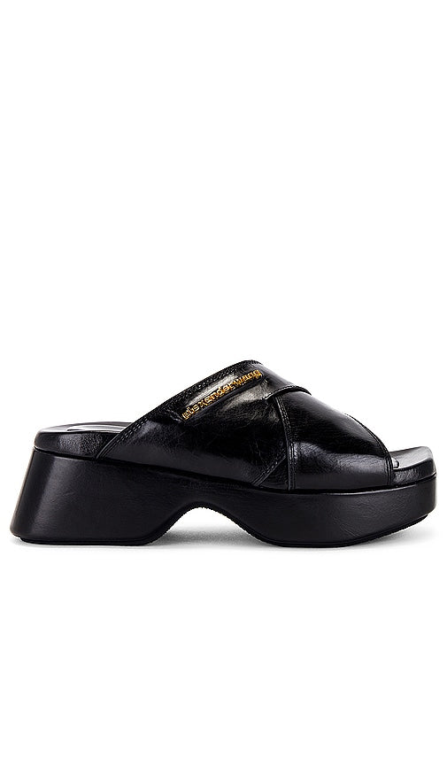 Alexander Wang Float Criss-cross Platform Sandal in Black - Alexander Wang Sandale à plateforme croisée Float en noir - Alexander Wang 黑色 Float 十字交叉厚底凉鞋 - Alexander Wang Float Criss-Cross-Plateausandale in Schwarz - Alexander Wang 플로트 크리스크로스 플랫폼 샌들블랙 색상 - Alexander Wang Sandalo con plateau incrociato galleggiante in nero