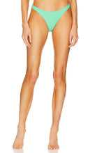 Alexander Wang High Cut Bikini Bottom in Mint - Alexander Wang - Bas de bikini échancré - Menthe - Alexander Wang 薄荷色高剪比基尼泳裤 - Alexander Wang Hochgeschnittenes Bikiniunterteil in Mint - Alexander Wang 하이컷 비키니 하의 민트 색상 - Slip bikini a taglio alto Alexander Wang color menta