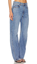 Alexander Wang Slouchy Twisted Mid Rise in Blue