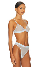 Alexander Wang Triangle Bra With Bodywear Label in Baby Blue