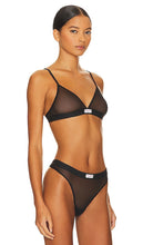 Alexander Wang Triangle Bra With Bodywear Label in Black