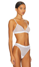 Alexander Wang Triangle Bra With Bodywear Label in White