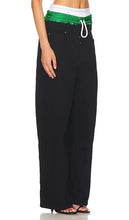 Alexander Wang Trilayer Baggy Pant in Black