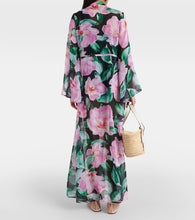 Alexandra Miro Betty floral kaftan